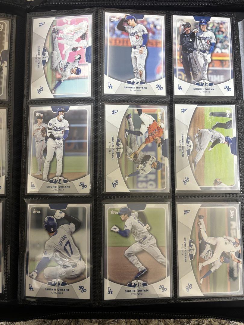 topps 大谷翔平　カードコレクション