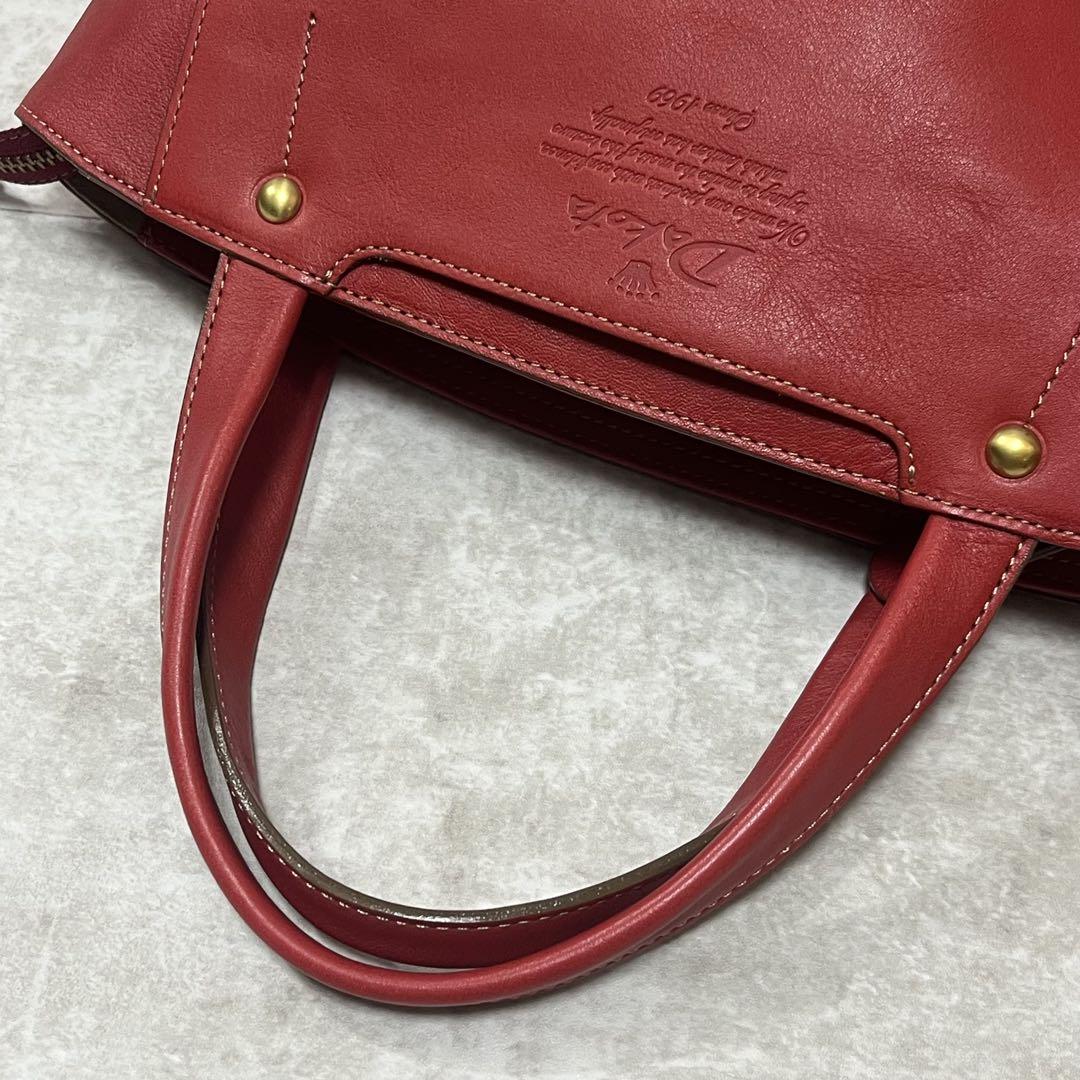 芸能人愛用のルームウェア ダコタ Dakota 美品 ハンドバッグ 本革 カバン ミニトートバッグ バッグ