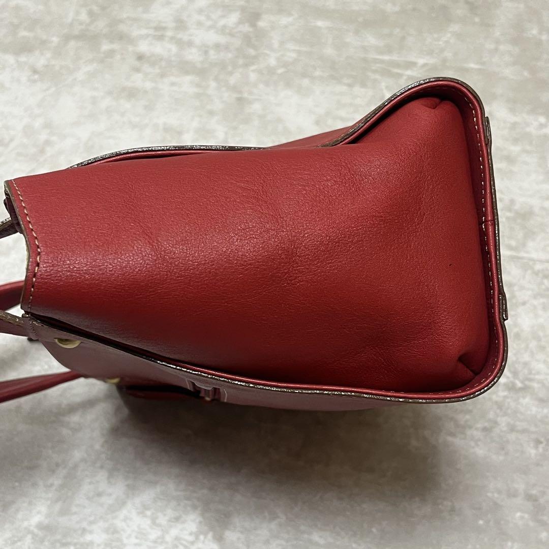美品 Dakota ダコタ ハンドバッグ ミニトートバッグ カバン 本革
