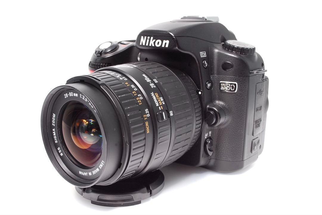大迫力の超望遠✨初心者セット✨NIKON D80 ニコン✨ダブルレンズ✨カメラ