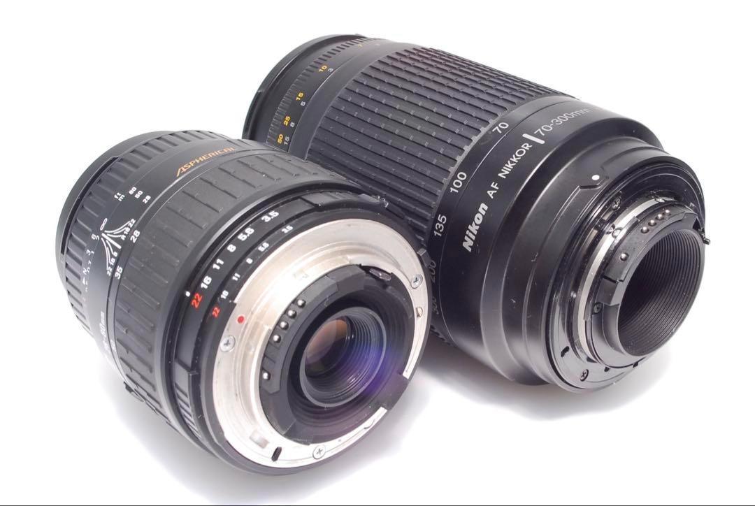 大迫力の超望遠✨初心者セット✨NIKON D80 ニコン✨ダブルレンズ✨カメラ