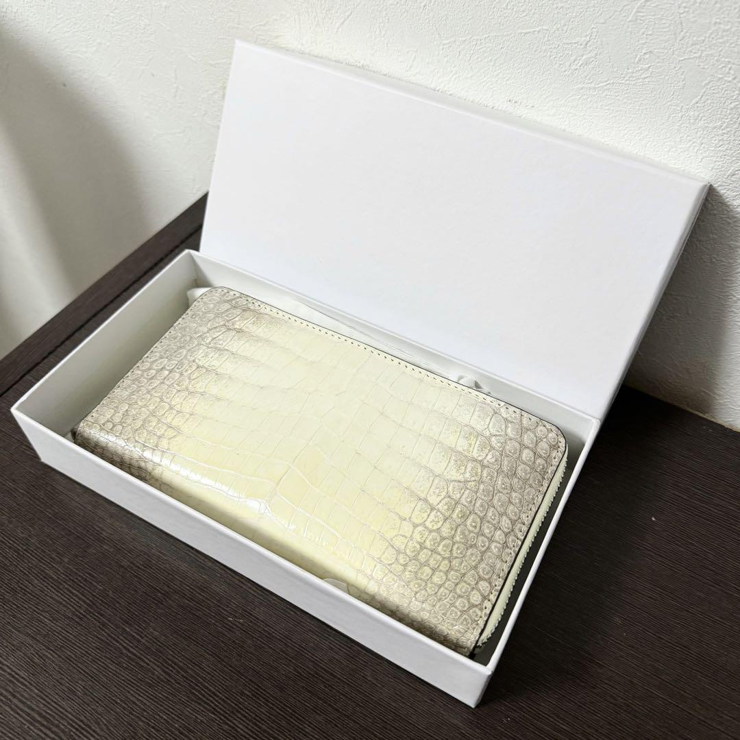 本物 ヒマラヤクロコダイル本革
