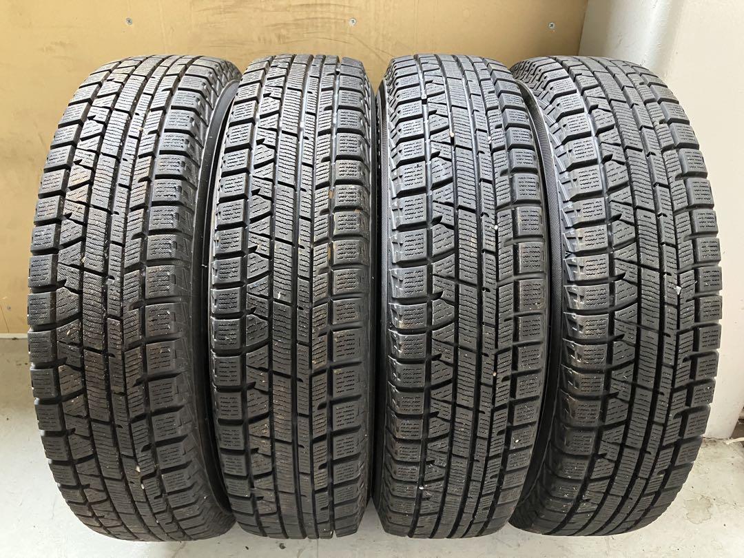 ★145/80R12 バリ溝 ヨコハマ スタッドレスタイヤ4本セット★