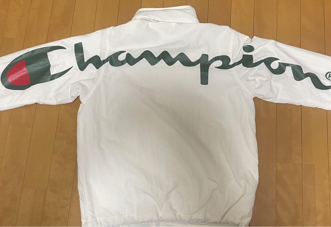 supreme×champion ナイロンジャケット