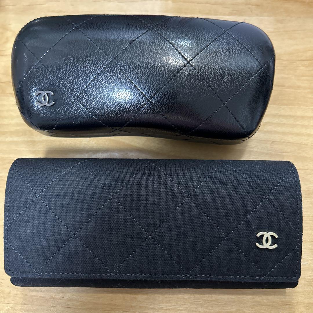 CHANEL サングラス ケース付き ２個セット シャネル メガネケース2個セット サングラスケース - メルカリ