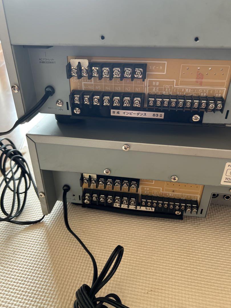 TOA (TA-2120) 卓上型アンプ 120W 5局