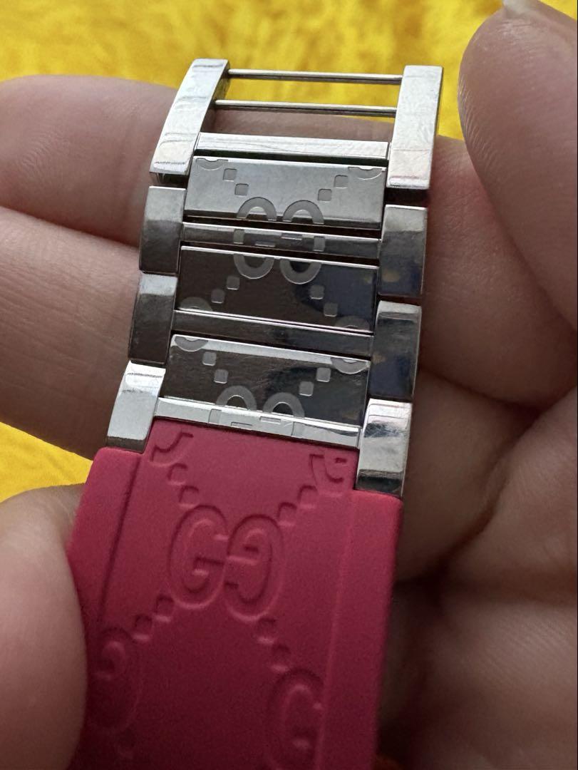 エンボスGGバングルブレス 腕時計