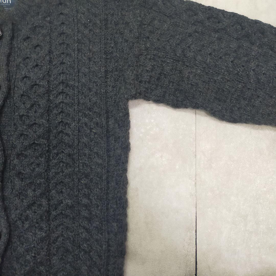 2022SALE aran ニット カーディガン 美品 Q05Ah-m19764945047 WOOLLENMILLS アラン 模様 セール大得価