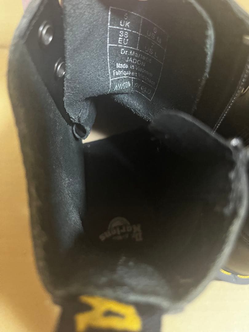 ドクターマーチン 厚底ブーツ