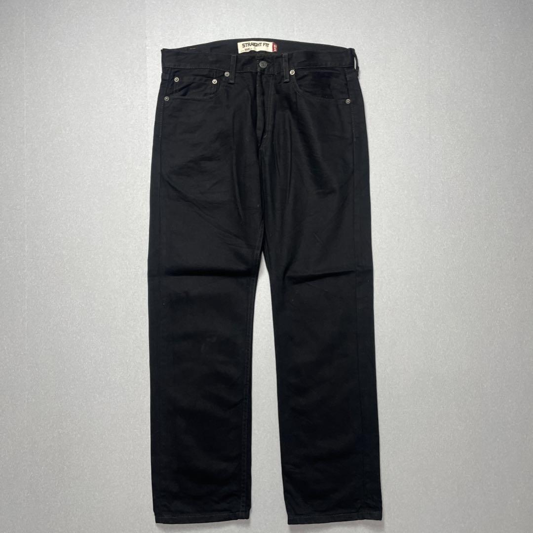 LEVI'S505/ブラックデニムパンツ/SIZE 32×30