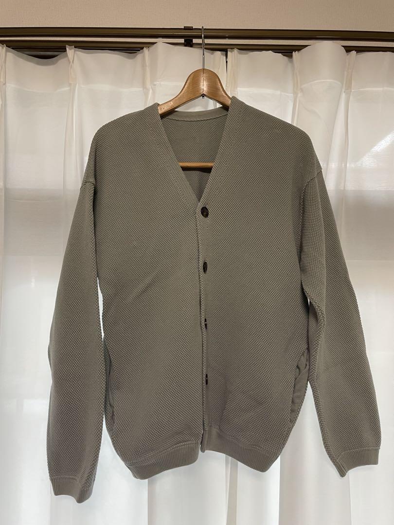 crepuscule Moss Stitch Cardigan サイズ1グリーン