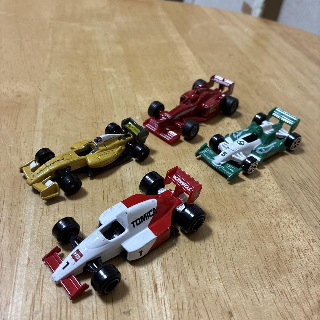 フォーミュラカー ミニカー トミカ 4台 - メルカリ