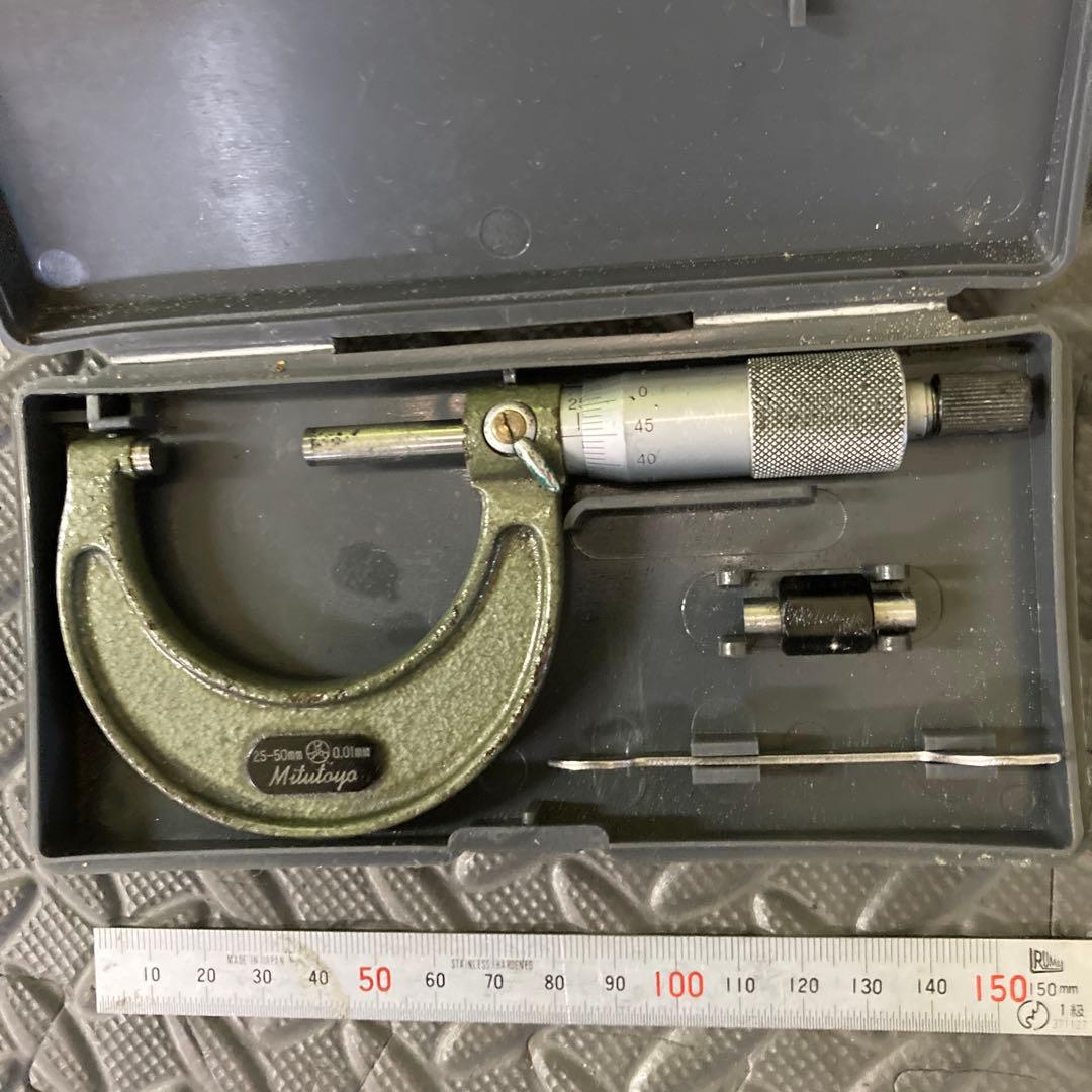 Mitutoyo マイクロメーター 25-50mm 基準バー25mm