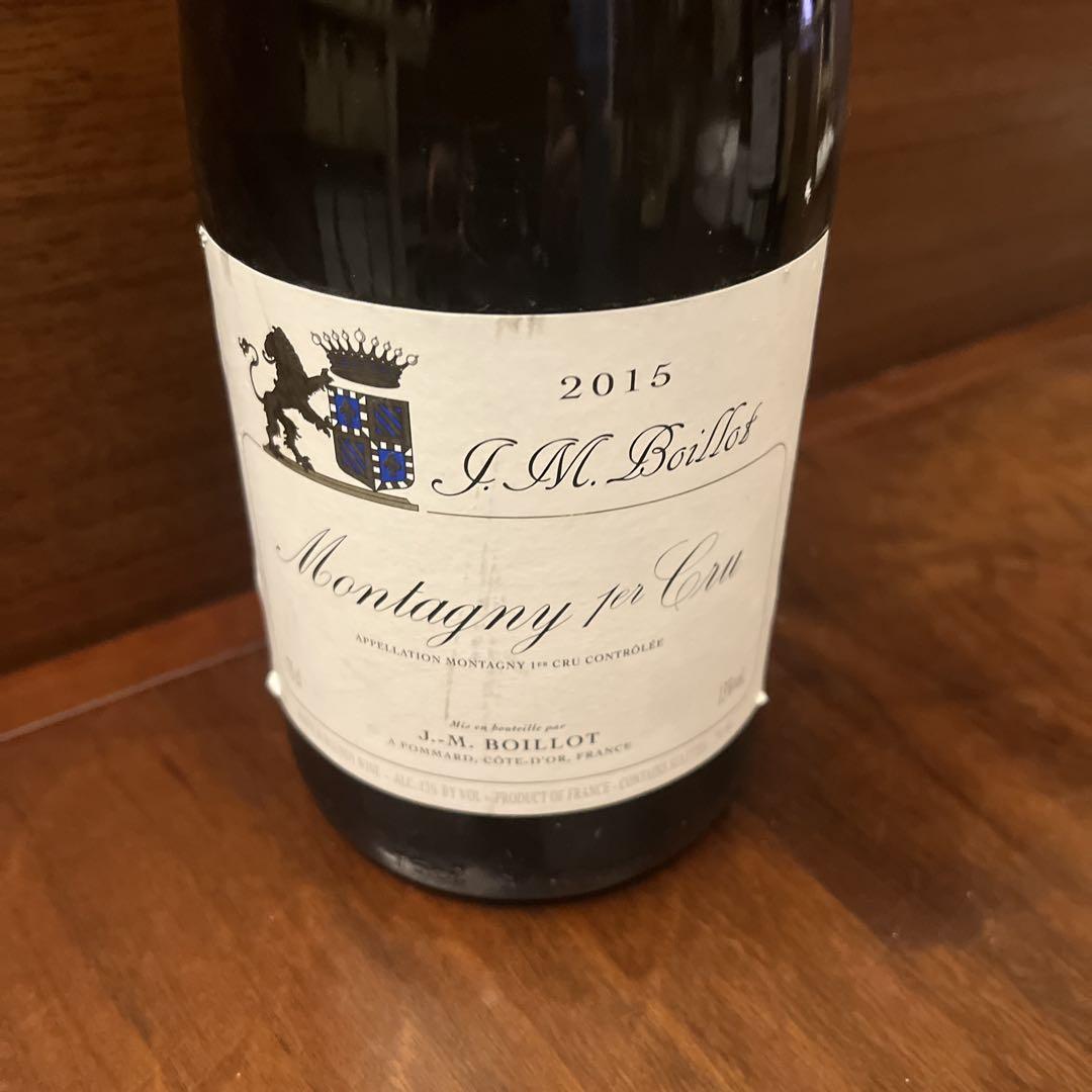 J.M.ボリオ Montagny 1er Cru 2015 750ml