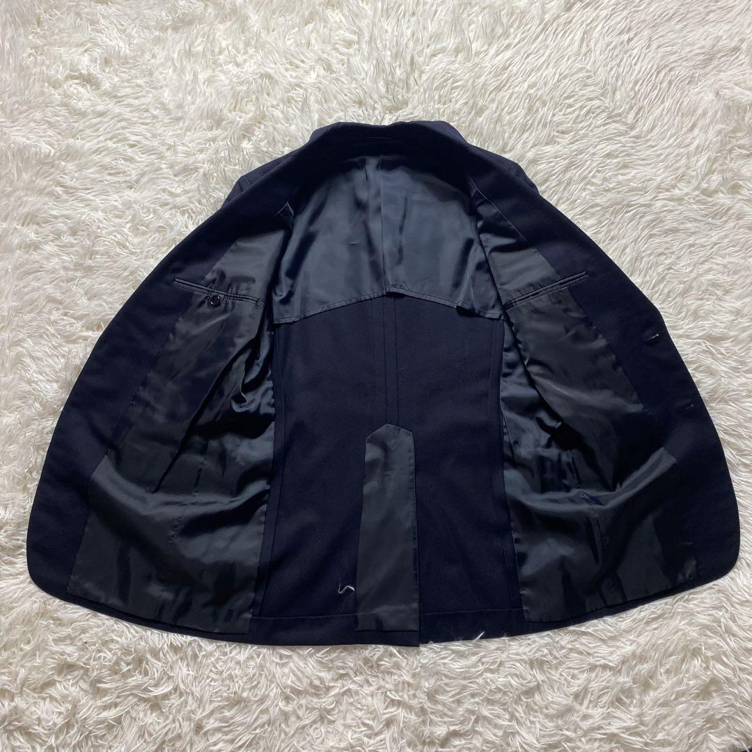 【ブルックスブラザーズ】スーツセット/ジャケット/スカート/ネイビー/ビジネス/ Brooks Brothers Explorer ウール ピンストライプ 段返り3釦