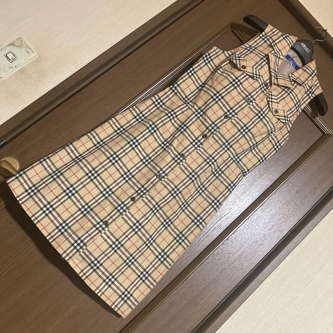 ayaka❗️バーバリー素敵なNoスリーブ1Pドレス　 ¥18999→現