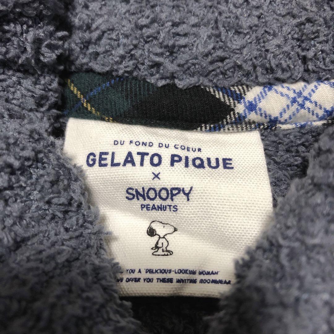 GELATO PIQUE PEANUTS SNOOPY コラボ　カーディガン