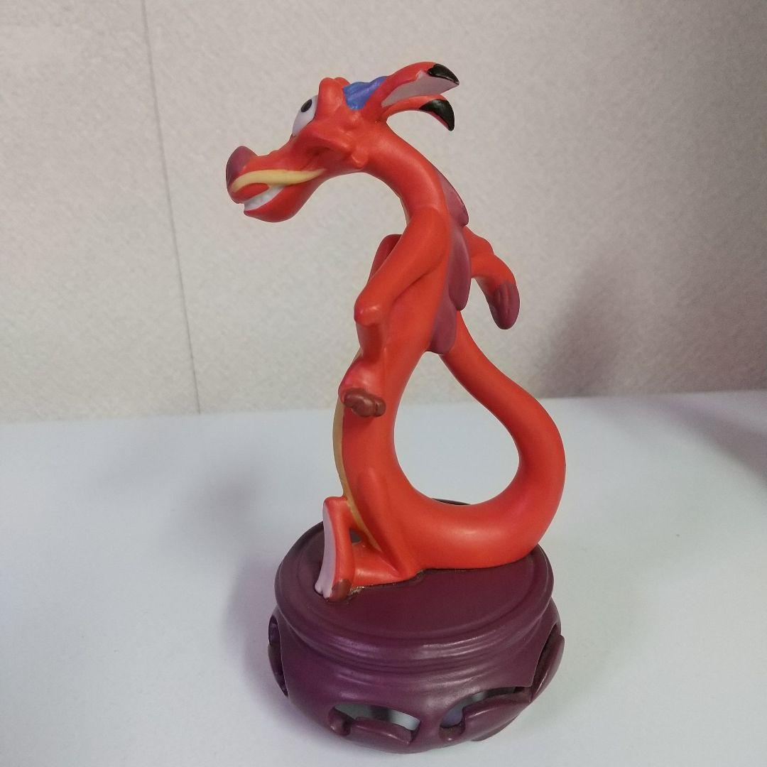 ディズニー ムーラン ムーシュ― クリキ― 陶器フィギュア レア