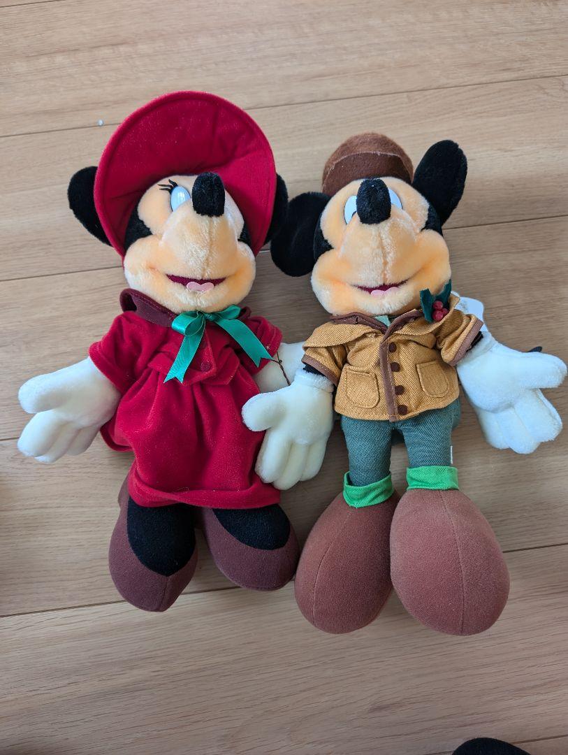 disney ディズニー ミッキー ミニー ぬいぐるみ バッジ ぬいば
