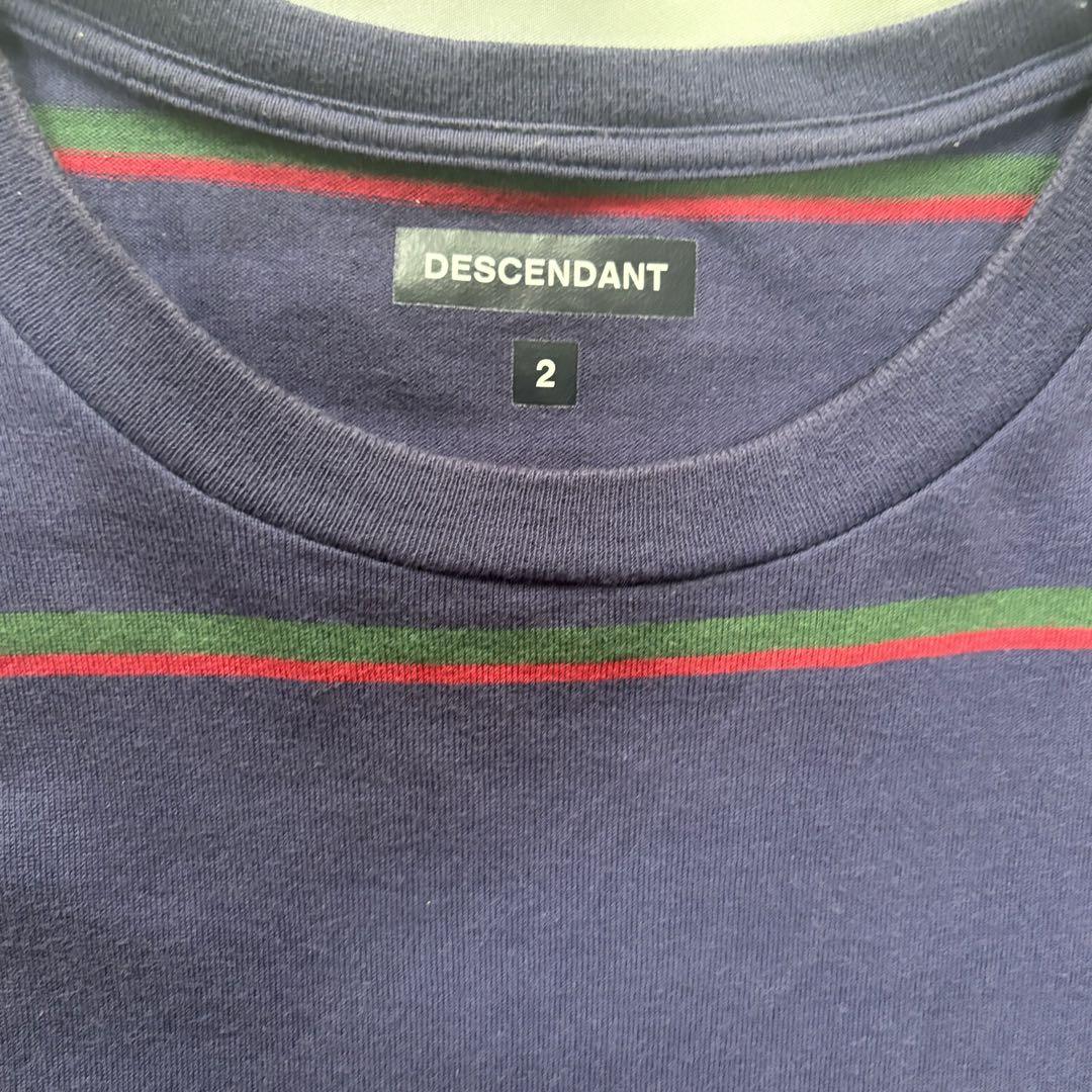 DESCENDANT 21SS ロンT ボーダー ディセンダント クジラ