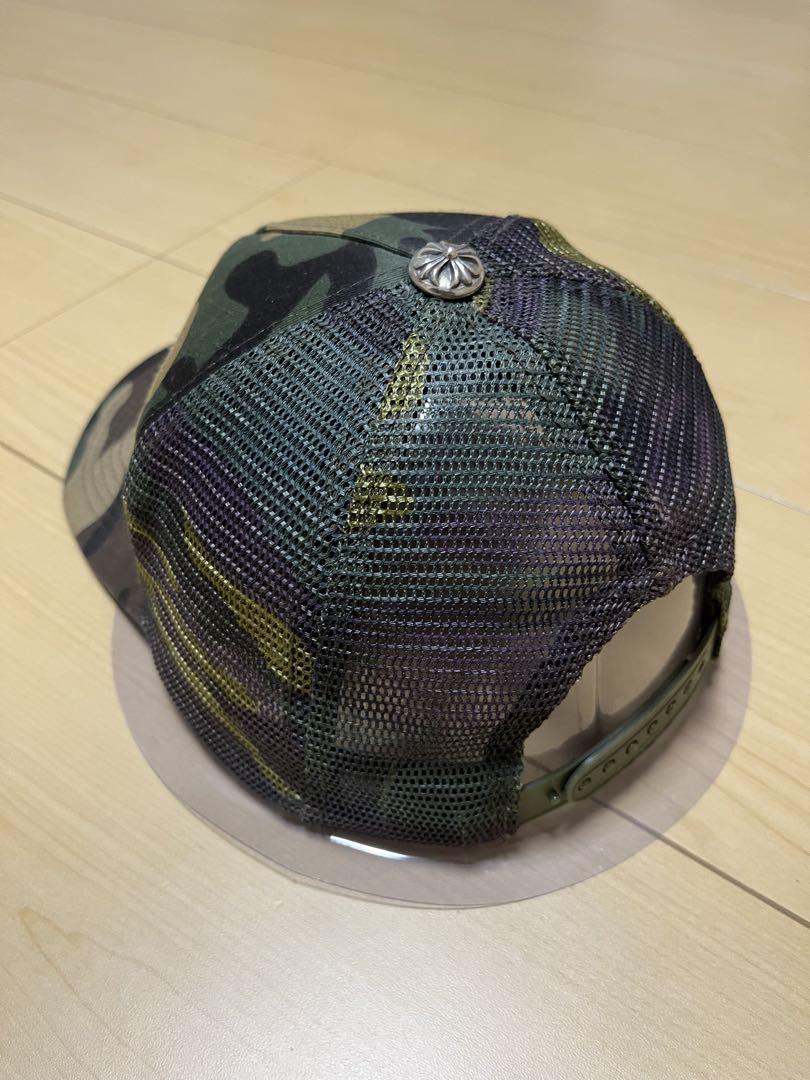 クロムハーツ正規品　迷彩メッシュキャップ　美品