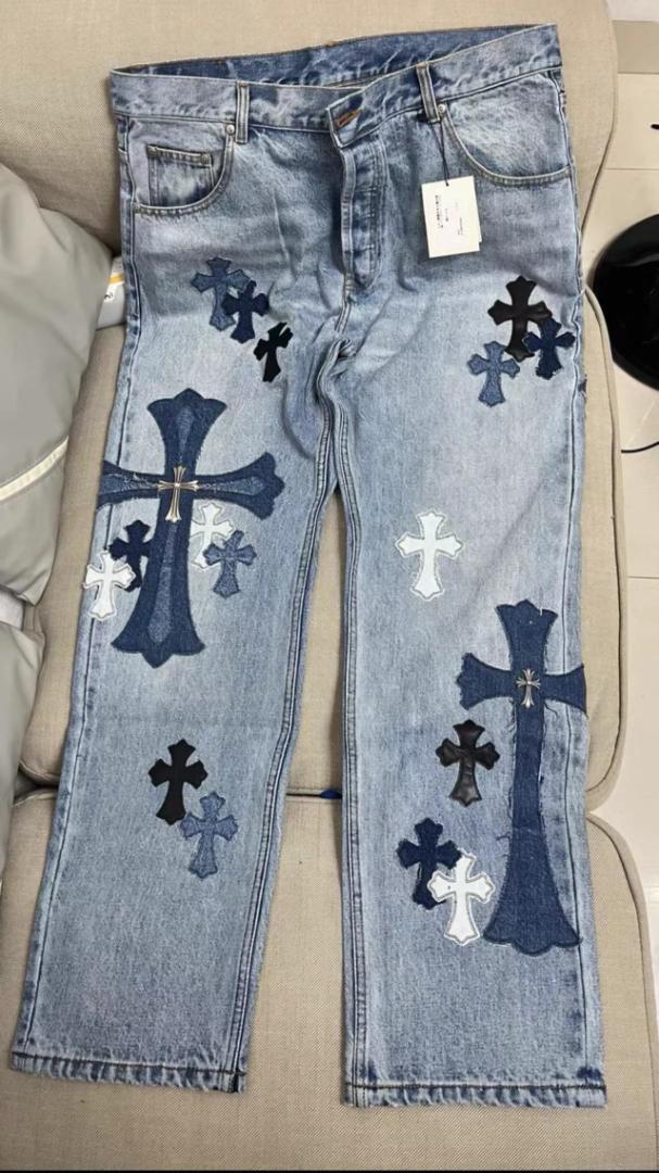 希少CHROME HEARTS クロムハーツ デニムパンツ　36