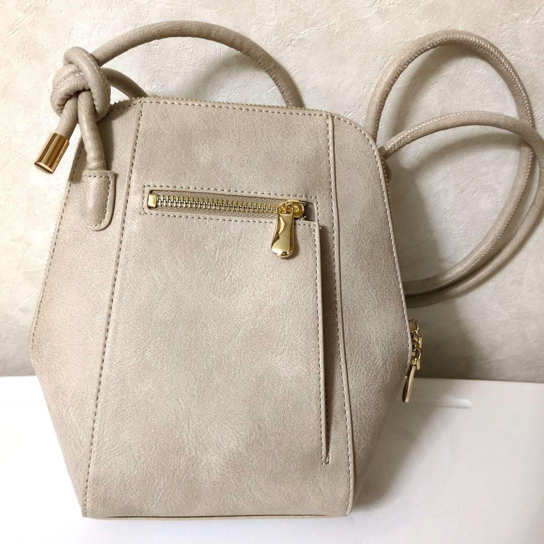 新品未使用品】MK ミッシェルクラン ベージュ ノットハンドル