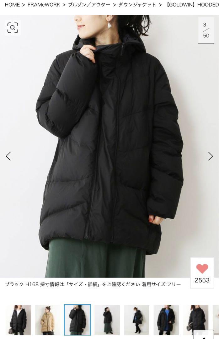 GOLDWIN/ゴールドウィン別注HOODED ダウンコート - thebikeculture.com
