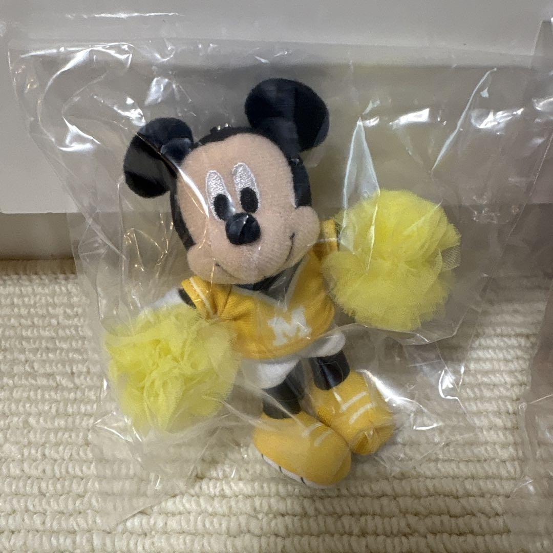 ディズニー　チア　Cheer Together! ぬいぐるみチャーム　ミッキー