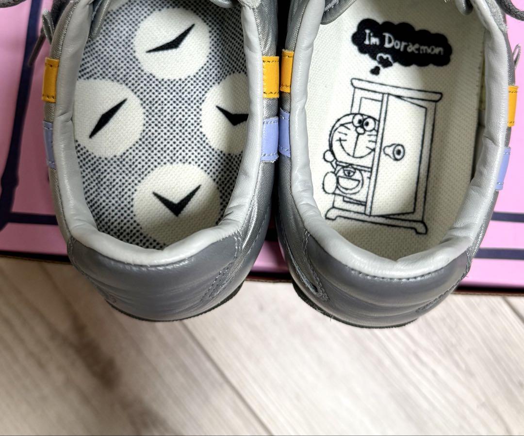 PATRICK ドラえもんコラボ スニーカー 24cm シルバー PATRICK ドラえもんコラボ スニーカー 24cm シルバー