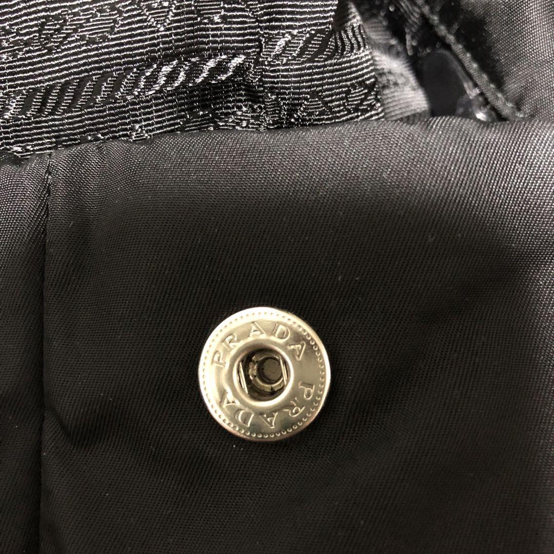 A &Ｂ PRADA 黒 ナイロン バッグ