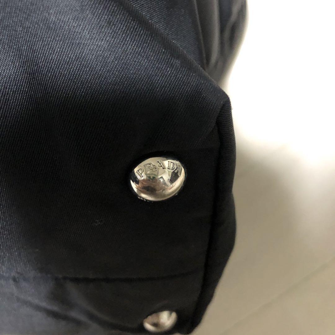 A &Ｂ PRADA 黒 ナイロン バッグ