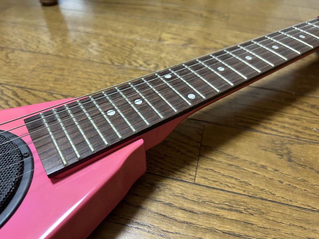 K garageフライングVアンプ付きミニエレキギター送料込みです。 K garageフライングVアンプ付きミニエレキギター送料込みです