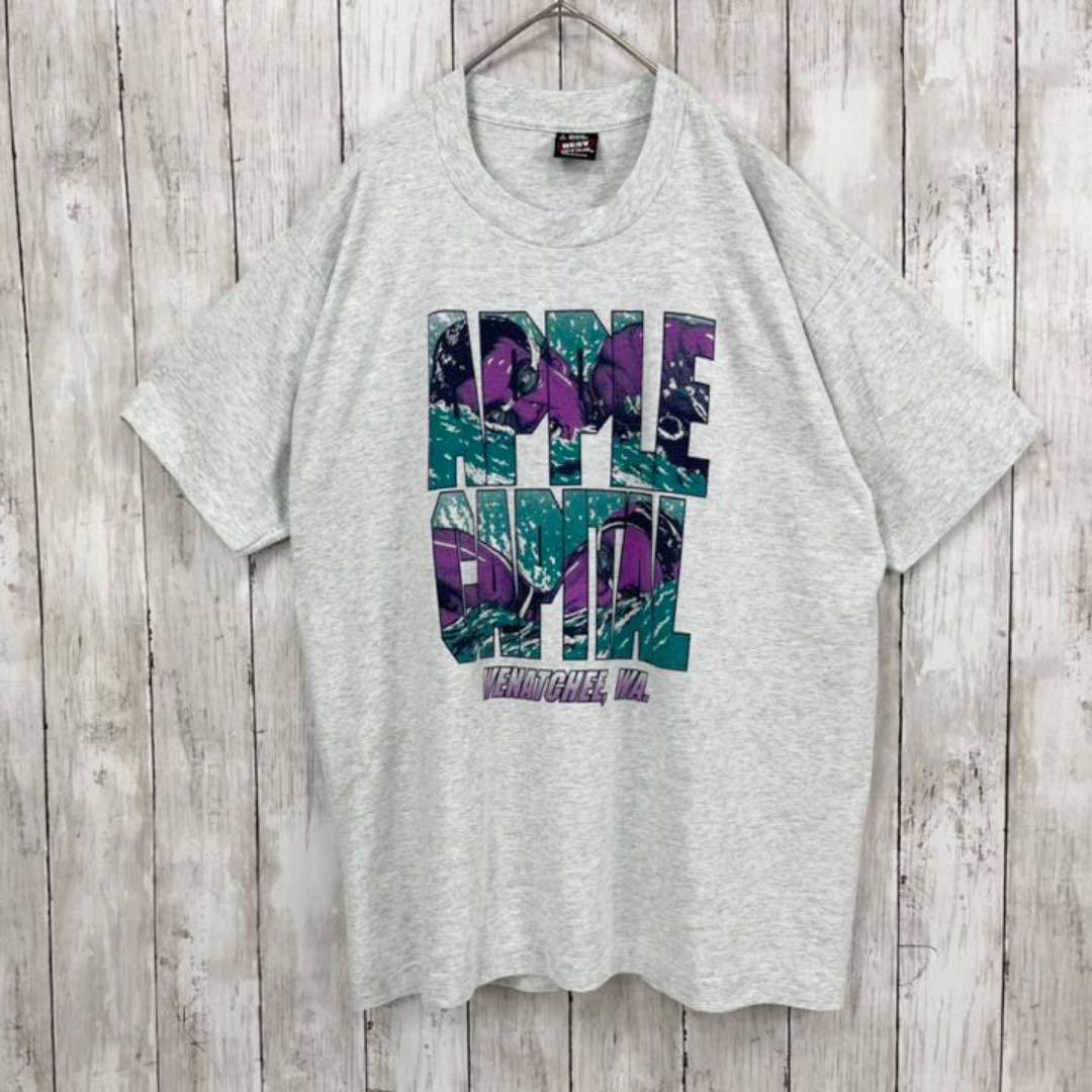 90sヴィンテージUSA製 オーバーサイズプリントTシャツ グレーLユニセックス - メルカリ 90sヴィンテージUSA製 オーバーサイズプリントTシャツ グレーLユニセックス - メルカリ