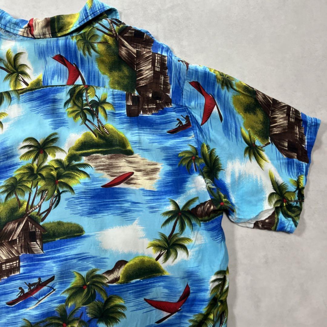 60s NATIONAL Aloha 和柄 ヴィンテージ アロハシャツ 50s