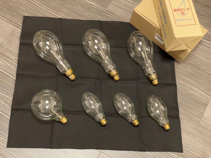 舶用電球 HAKUYO DENKYU ヴィンテージランプ 数点まとめセット