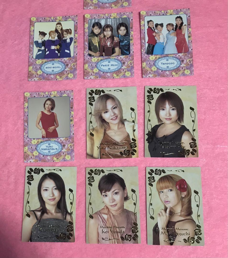 モーニング娘　カード&シール　ファイルまとめ　レア モーニング娘カード&シールファイルまとめレア