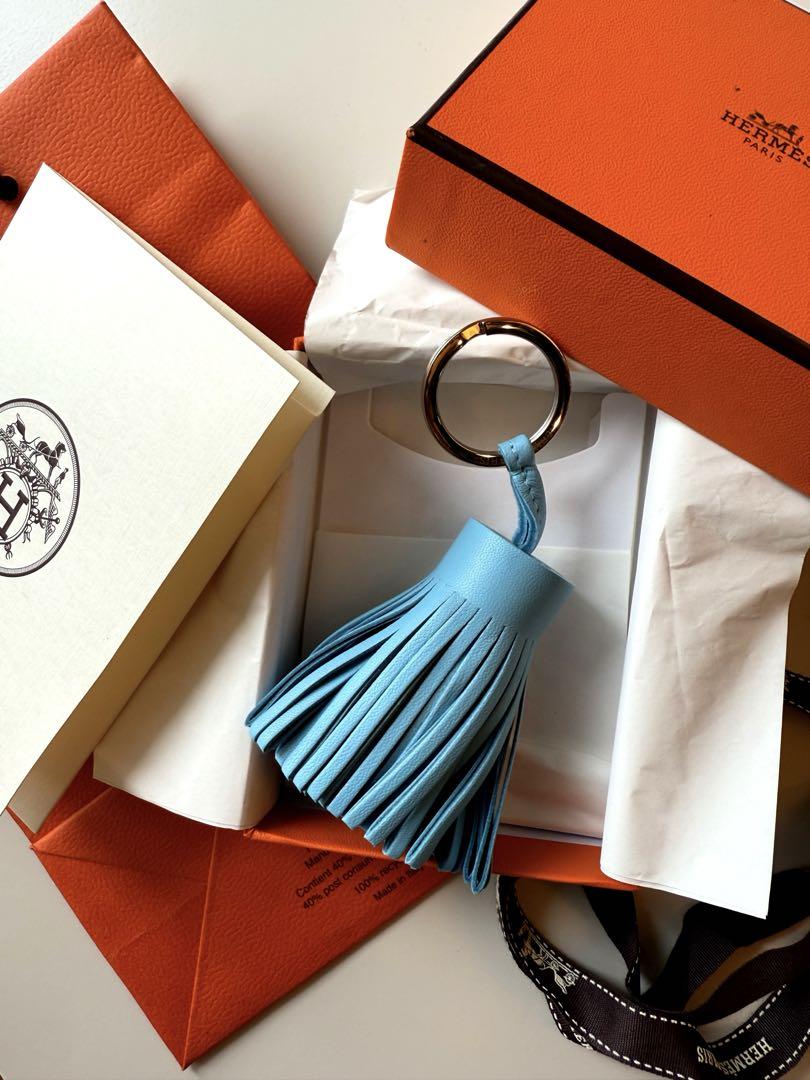 未使用　HERMES エルメス カルメン　キーリング　タッセルチャーム