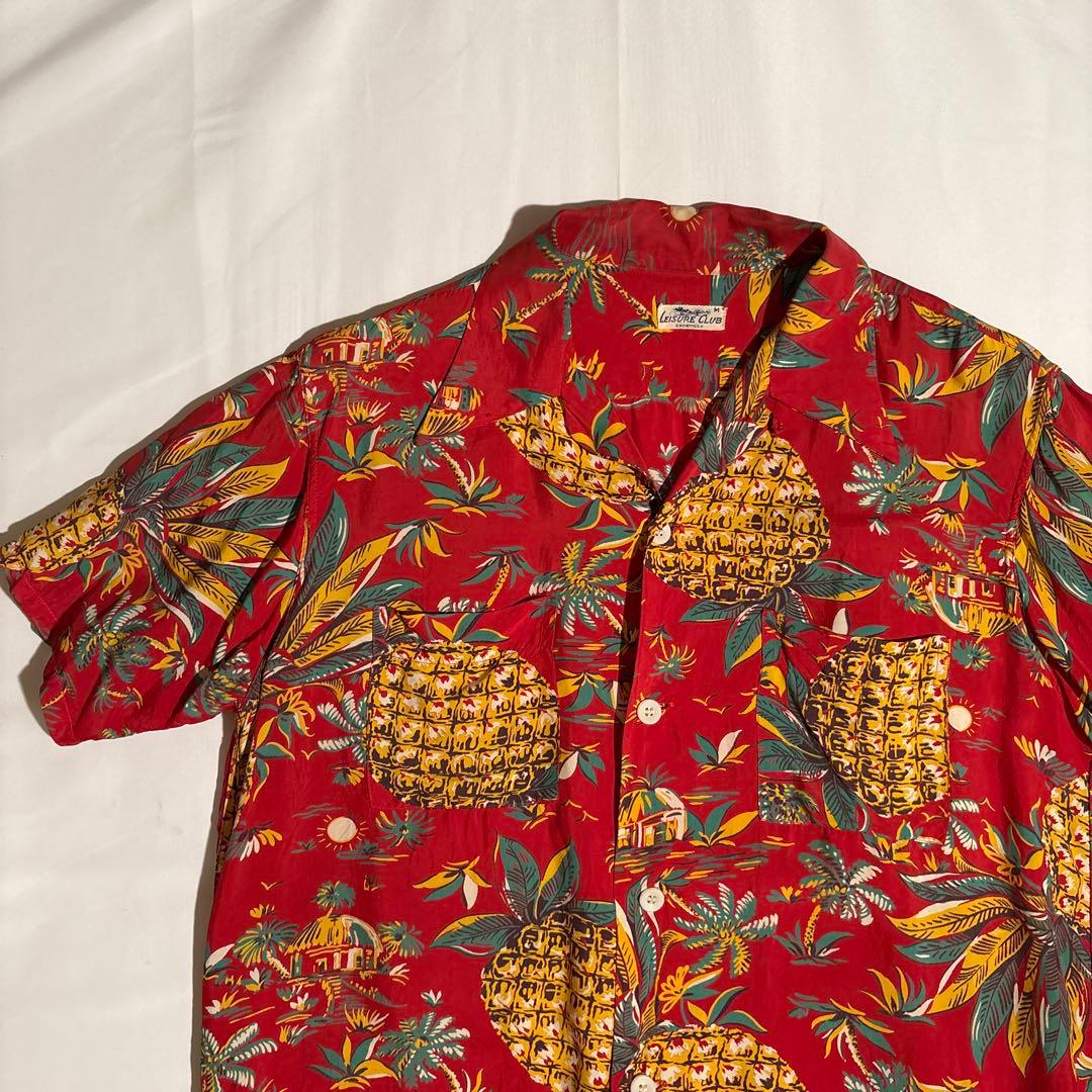 40s〜50s アロハシャツ ハワイアン パイナップル 40s〜50s アロハシャツ ハワイアン パイナップル