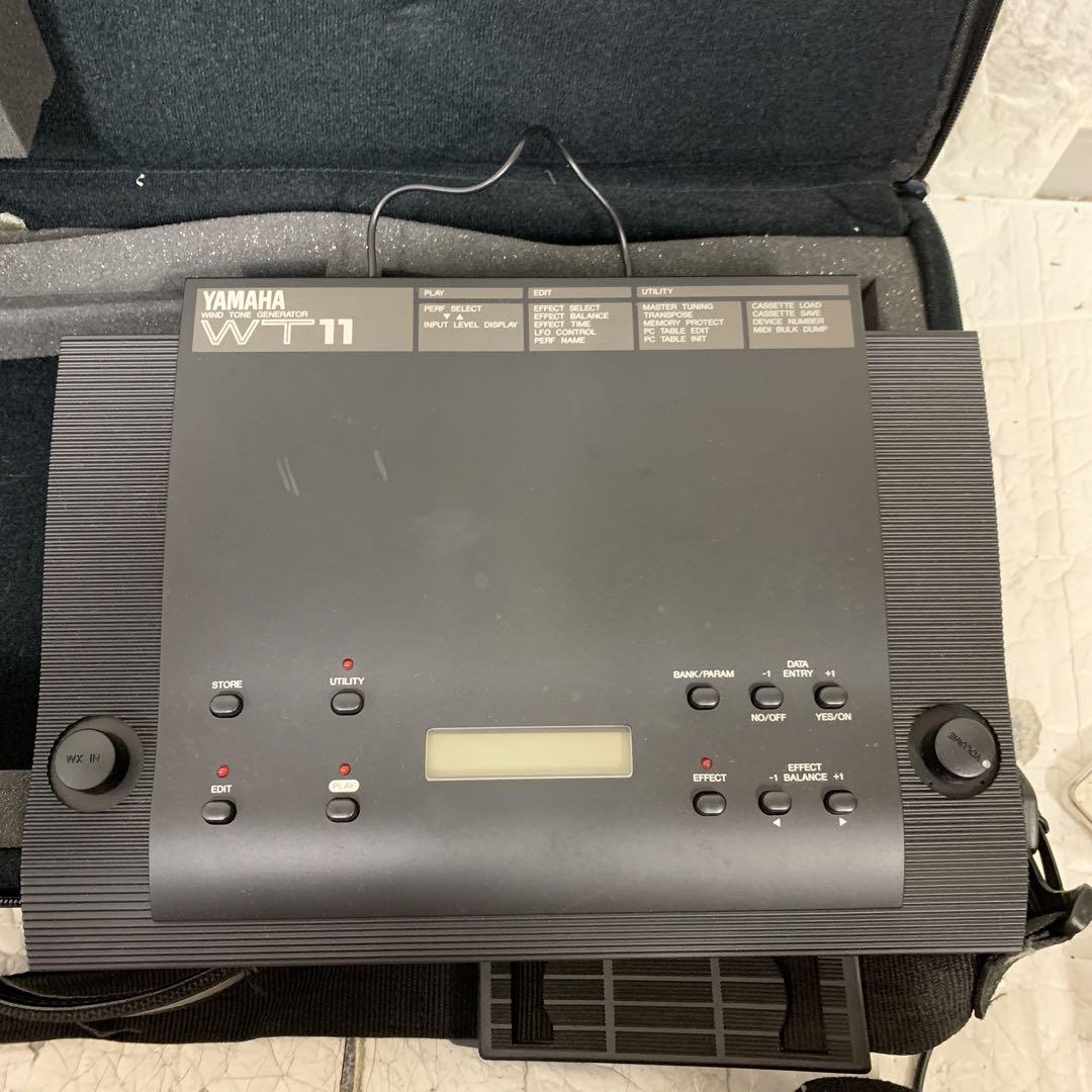 YAMAHA ウインドシンセ　WX-11 WT-11 ケース付きセット