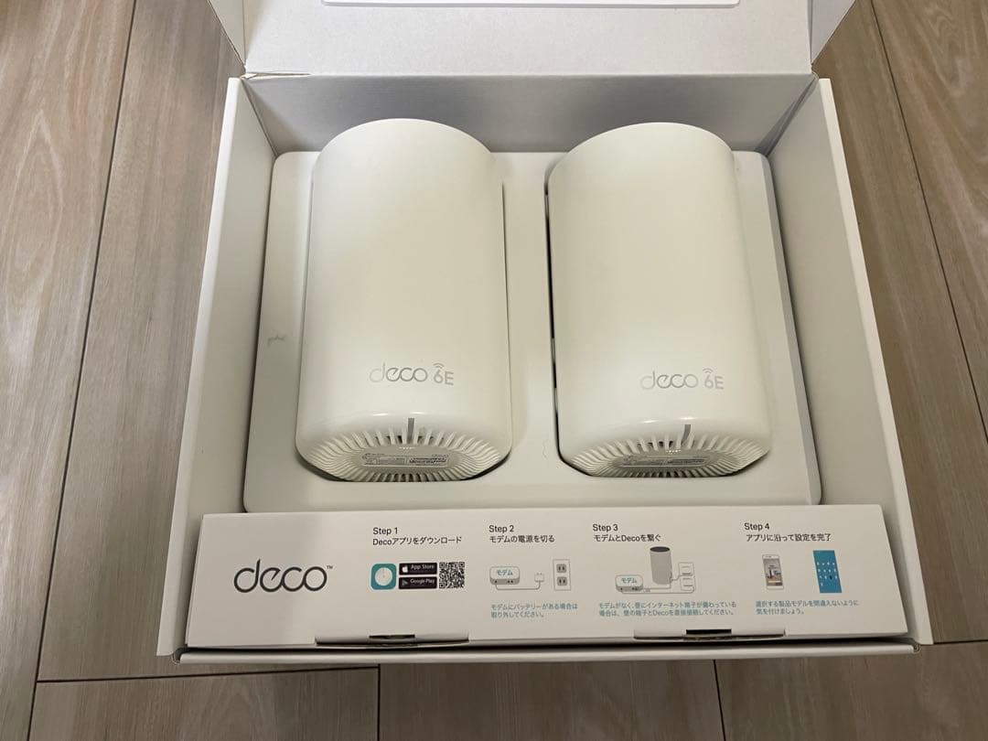 TP-Link Deco AXE5400 Wi-Fi 6Eルーター