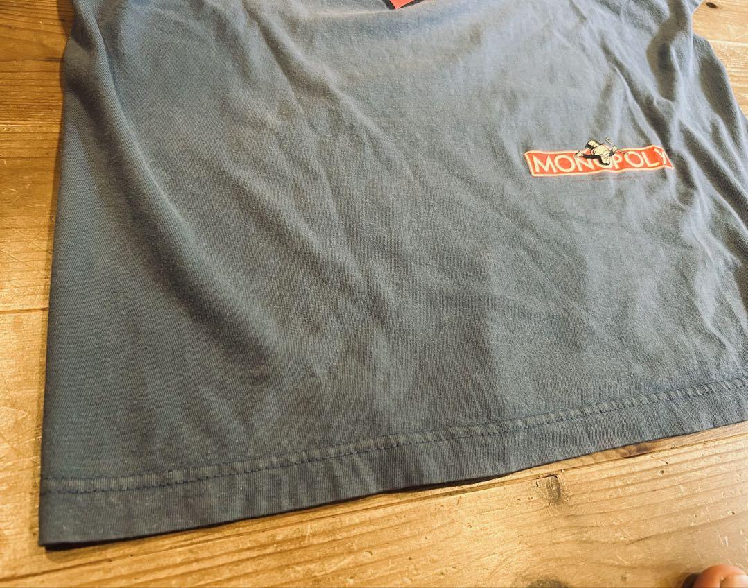 Tシャツ 古着 90s STANLEY DESANTIS モノポリー 希少 M