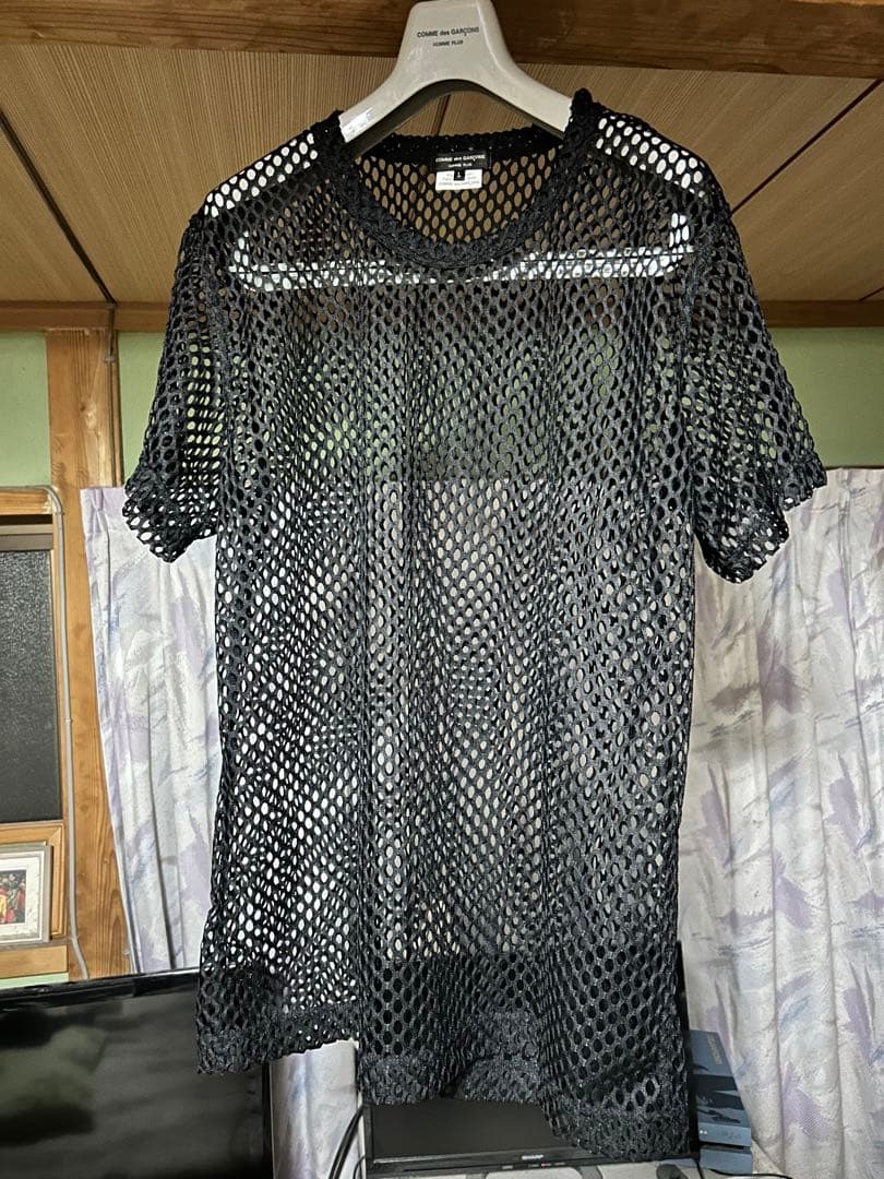 コムデギャルソンオムプリュス　19aw メッシュT