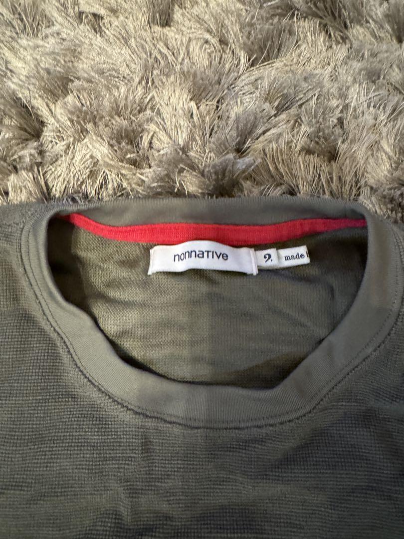 nonnative グレーベージュ 長袖カットソー 2サイズ