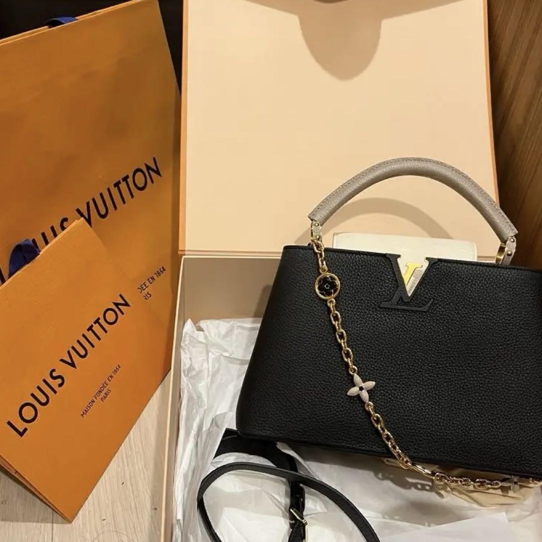 LOUIS VUITTON ヴィトン　カプシーヌ　MM 値下げ可能