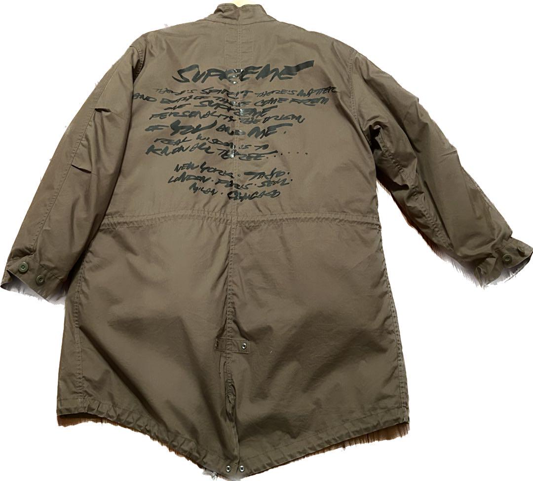 ジャケット・アウター Supreme Futura fishtail Parka M