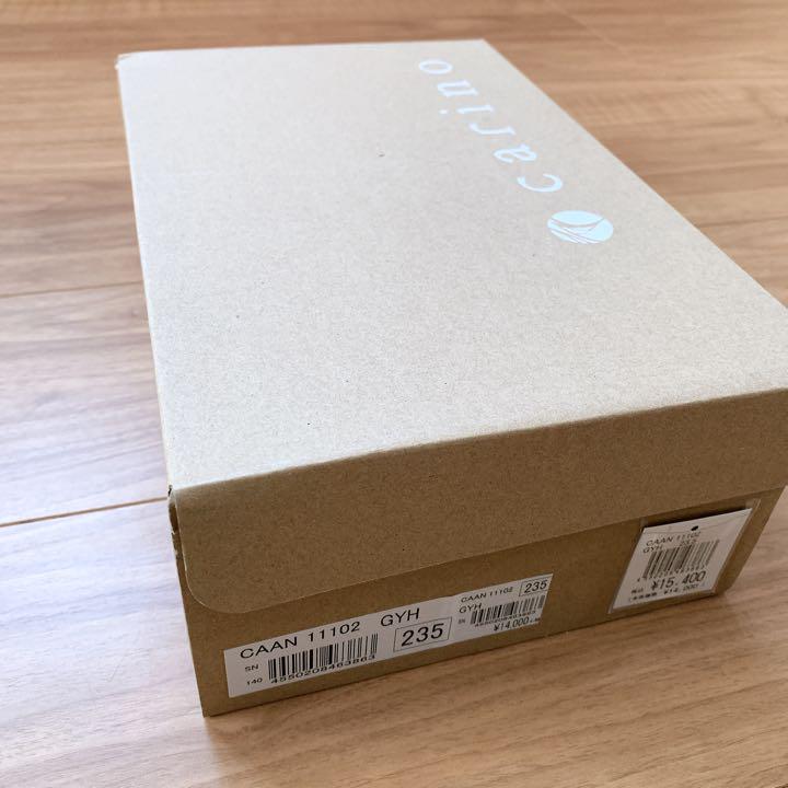 デザインレザーポインテッドトゥスリッポン　クロコ型押し　carino