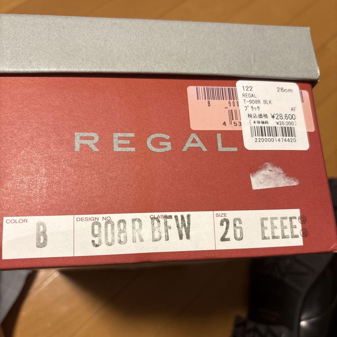【新品】REGAL モンクストラップシューズ ブラック
