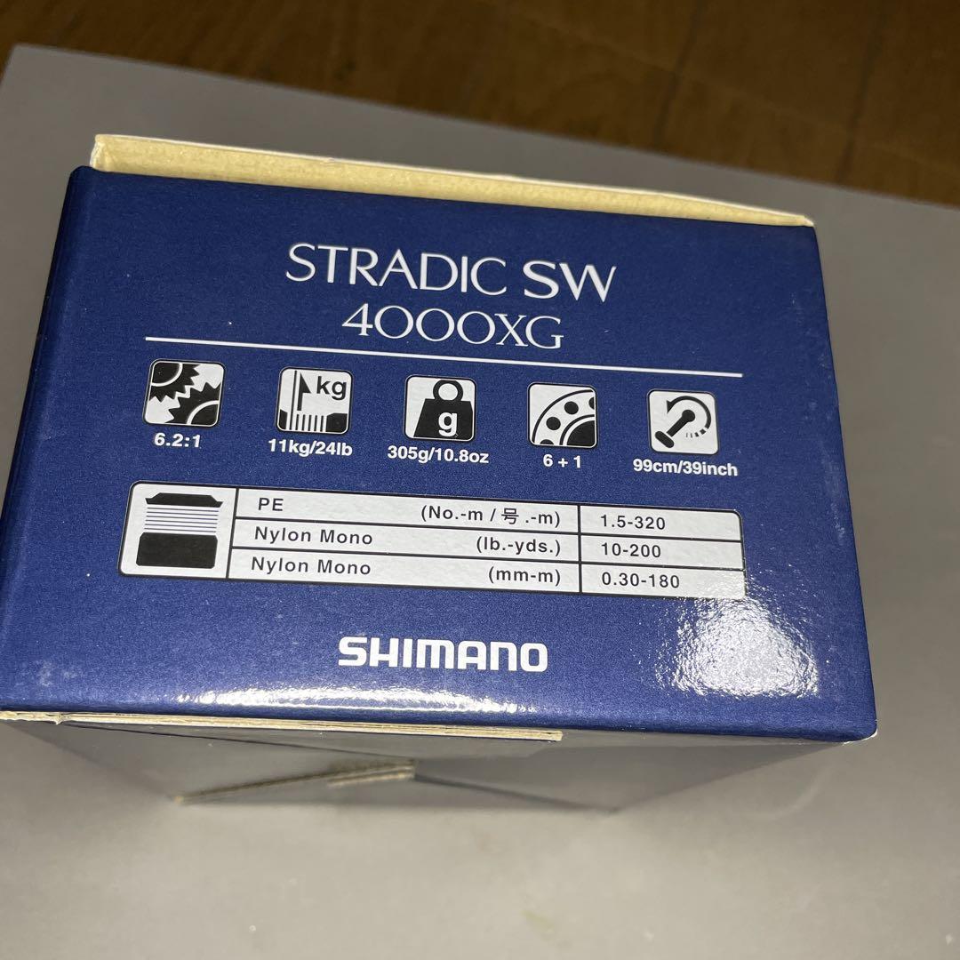 中古品 SHIMANO 18 STRADIC SW 4000XG リール 美品