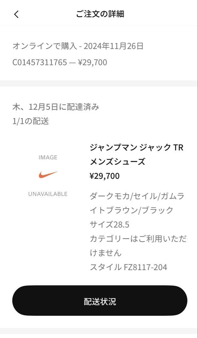 Jordan Jumpman Jack ジャンプマンジャック28.5 未開封